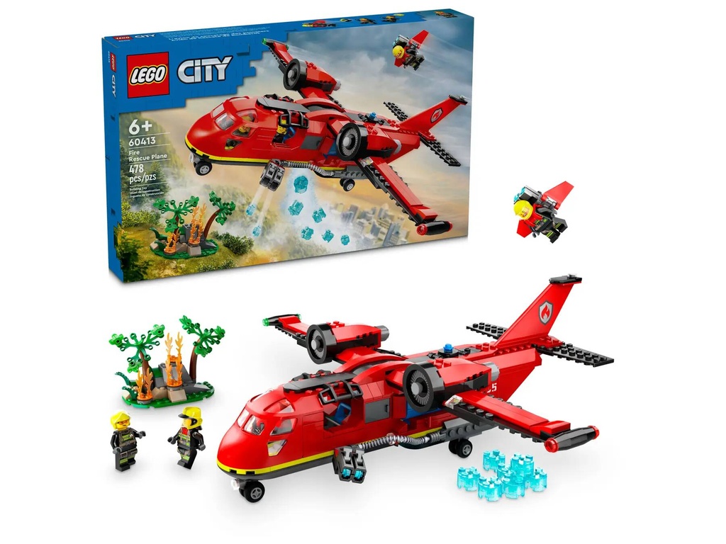 LEGO CITY - FIRE RESCUE PLANE