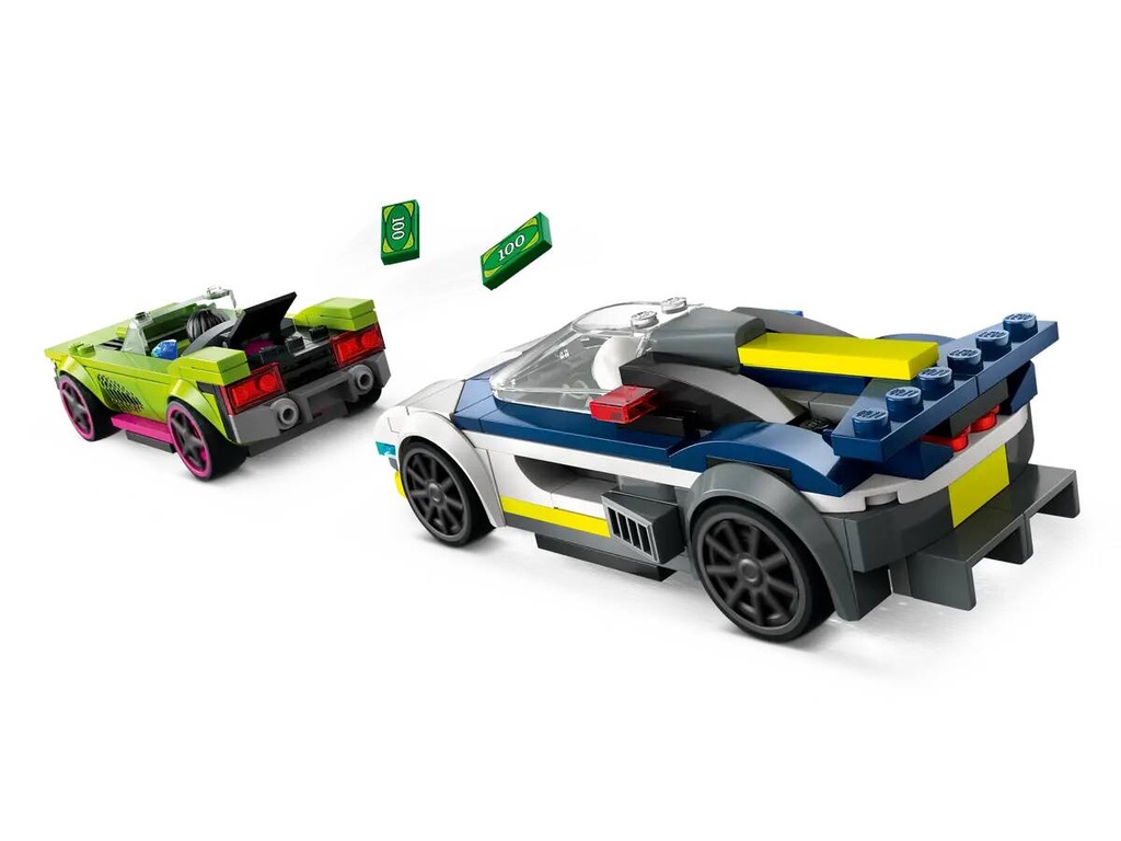 LEGO CITY - POLICE CAR AND MUSCLE CAR CHASE