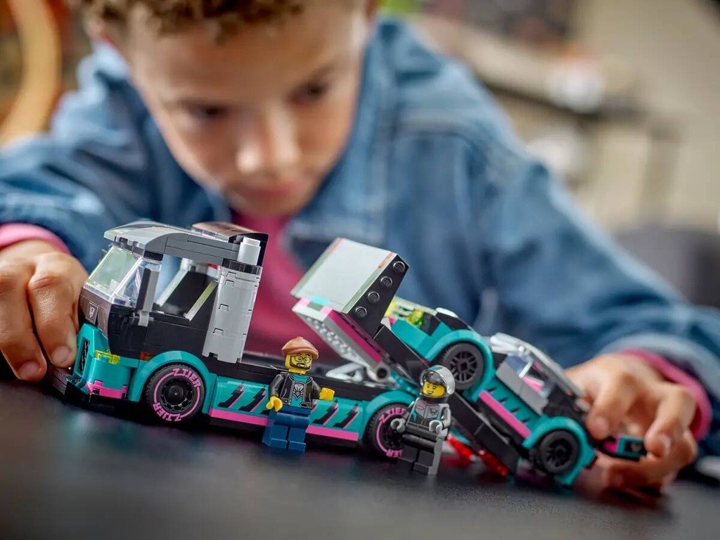 LEGO CITY - RACE CAR AND CAR CARRIER TRUCK