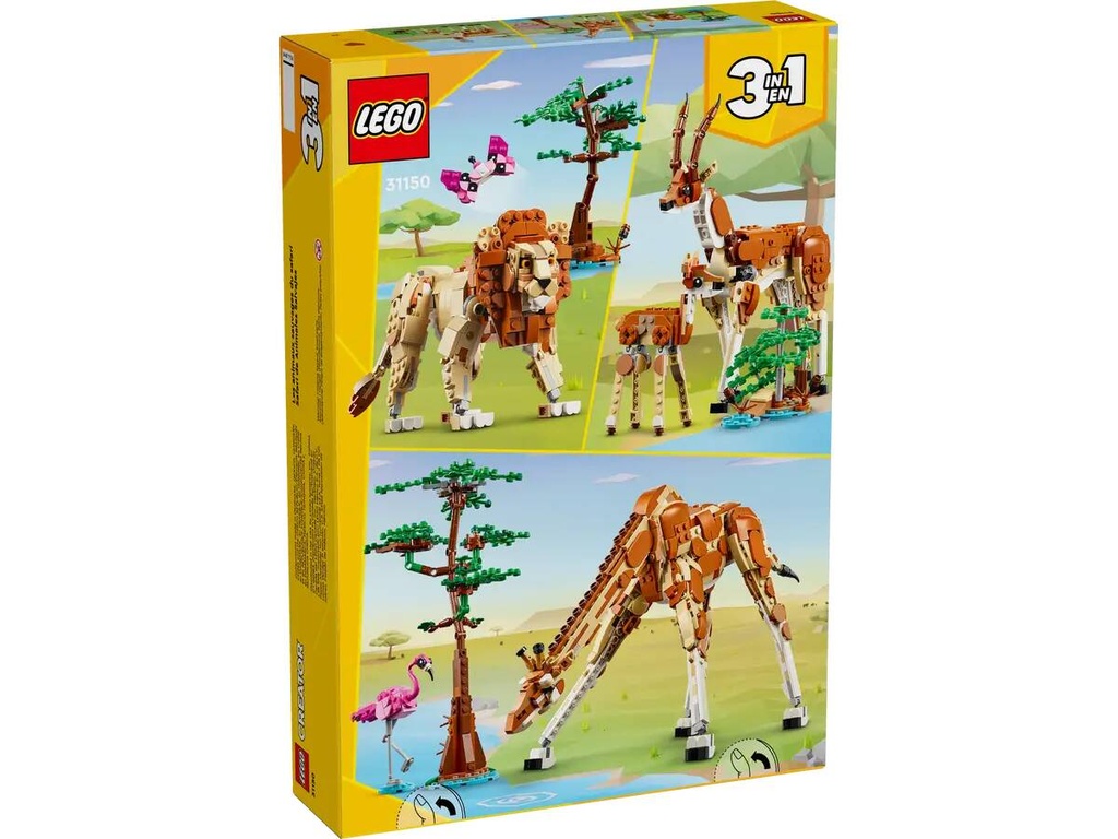 LEGO CREATOR - WILD SAFARI ANIMALS