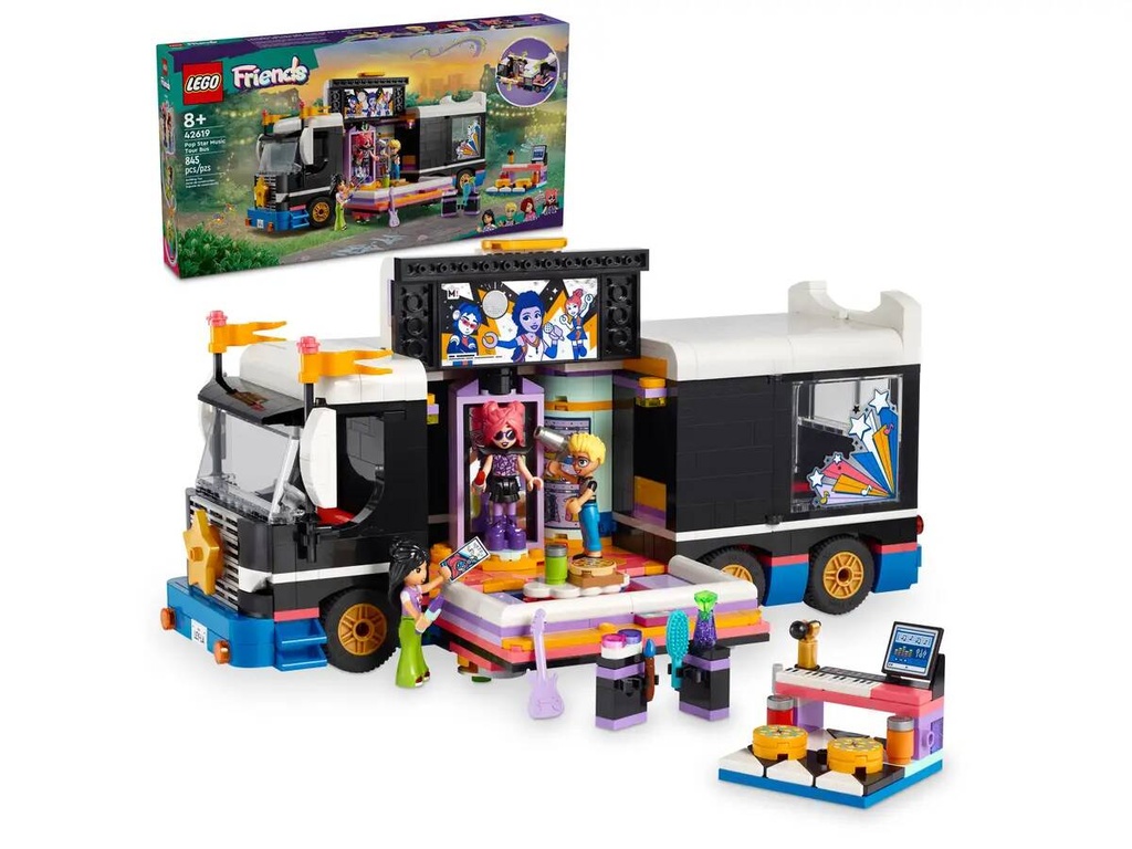 LEGO FRIENDS - POP STAR MUSIC TOUR BUS