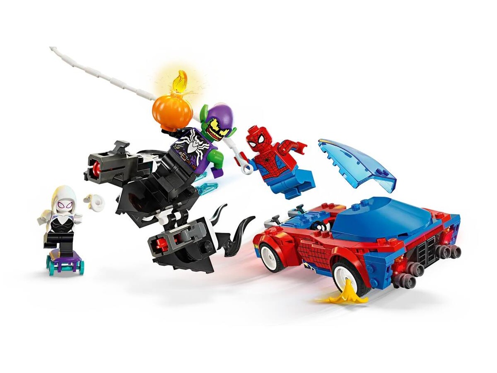 LEGO MARVEL - SPIDER-MAN RACE CAR & VENOM GREEN GOBLIN