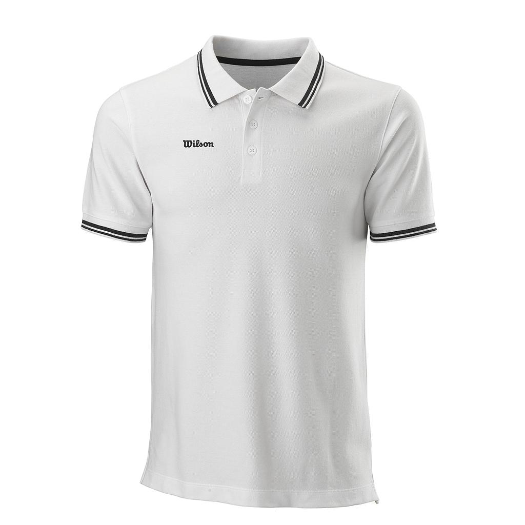 M TEAM II COTTON POLO WH
