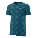 PWR SMLS HENLEY III BLUE CORAL/WH