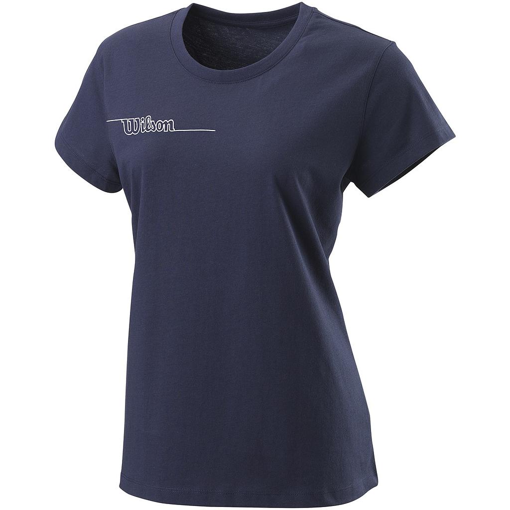 W TEAM II TECH TEE TEAM NAVY