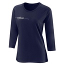 W TEAM II/4 SLEEVE TCH TEE TEAM NAVY M