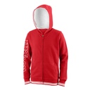 Y TEAM II FZ HOODY TEAM RED