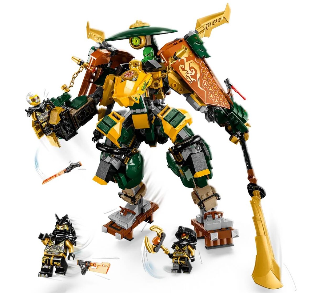 LEGO NINJAGO - LLOYD AND ARIN'S NINJA TEAM MECHS