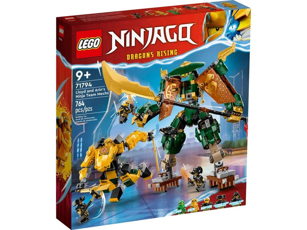 LEGO NINJAGO - LLOYD AND ARIN'S NINJA TEAM MECHS