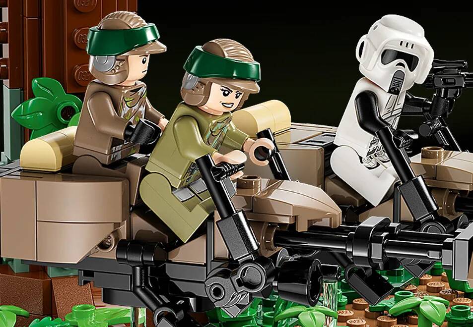 LEGO STAR WARS - ENDOR™ SPEEDER CHASE DIORAMA