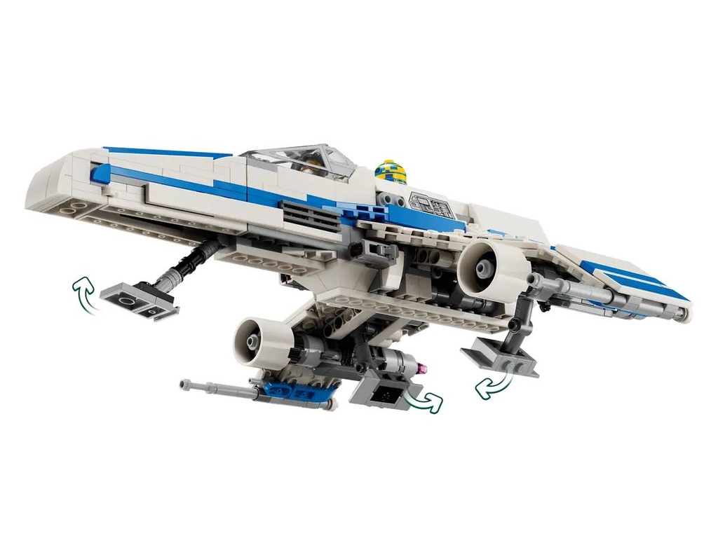 LEGO STAR WARS - NEW REPUPLIC E-WING VS SHIN HATI'S STARFIGHTER