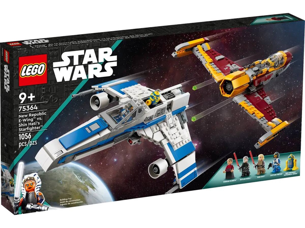 LEGO STAR WARS - NEW REPUPLIC E-WING VS SHIN HATI'S STARFIGHTER