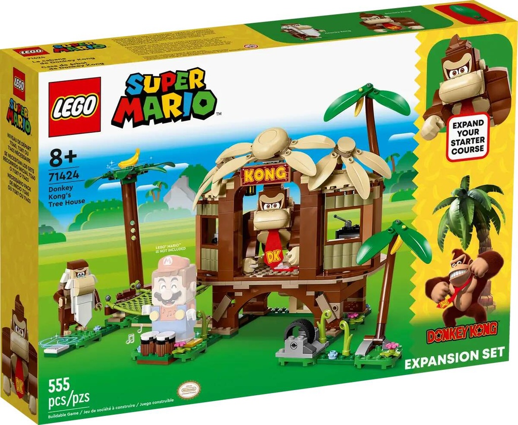 LEGO SUPER MARIO - DONKEY KONG'S TREE HOUSE EXPANSION