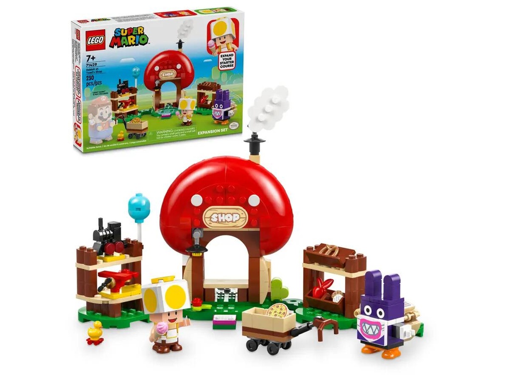 LEGO SUPER MARIO - NABBIT AT TOAD'S SHOP EXPANSION SET