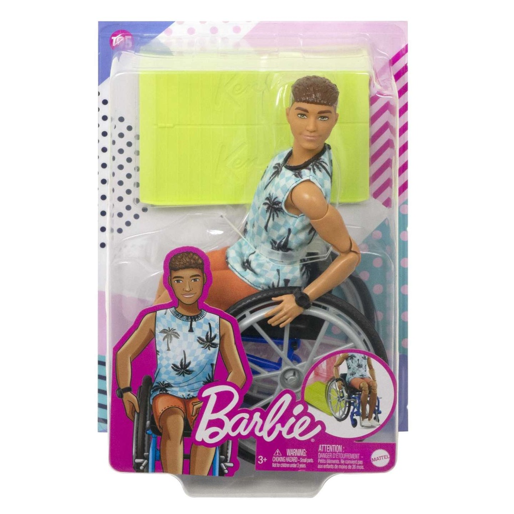 KEN FASHIONISTAS ME ANAPHRIKO AMAKSIDIO - BRUNETTE