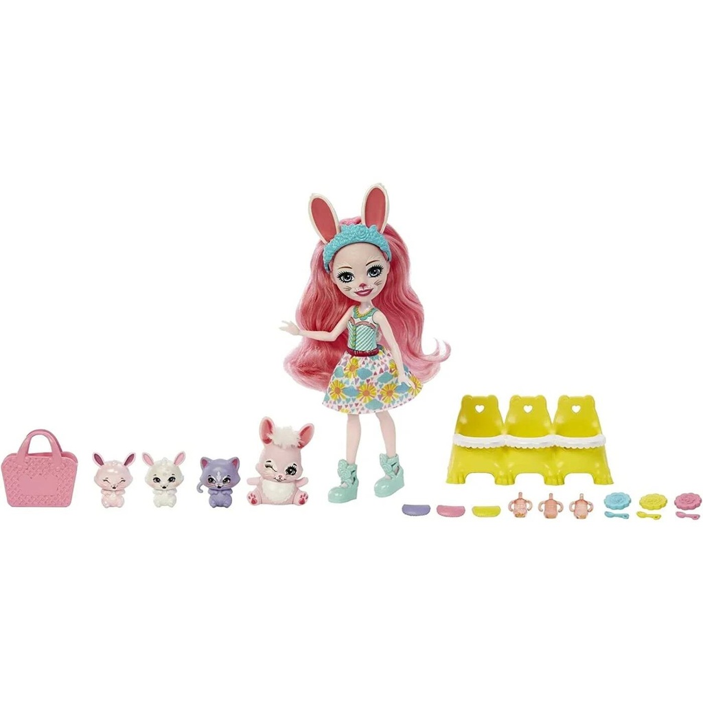 ENCHANTIMALS BABY BFFS - KOYKLA & ZOAKIA FILARAKIA ME EKPLHKSEIS 