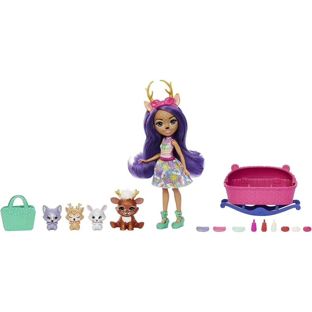 ENCHANTIMALS BABY BFFS - KOYKLA & ZOAKIA FILARAKIA ME EKPLHKSEIS 