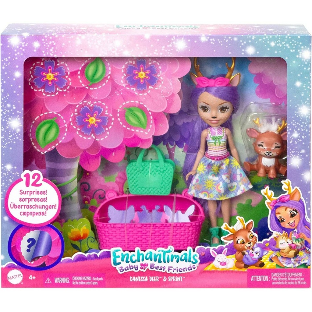 ENCHANTIMALS BABY BFFS - KOYKLA & ZOAKIA FILARAKIA ME EKPLHKSEIS 