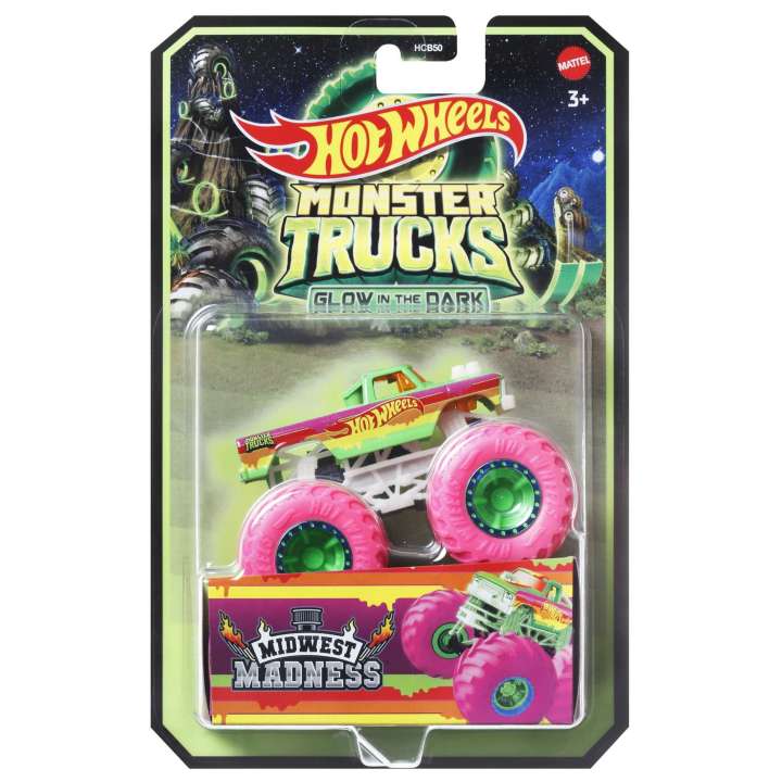 HW OXHMATA MONSTER TRUCKS GLOW-IN-THE-DARK