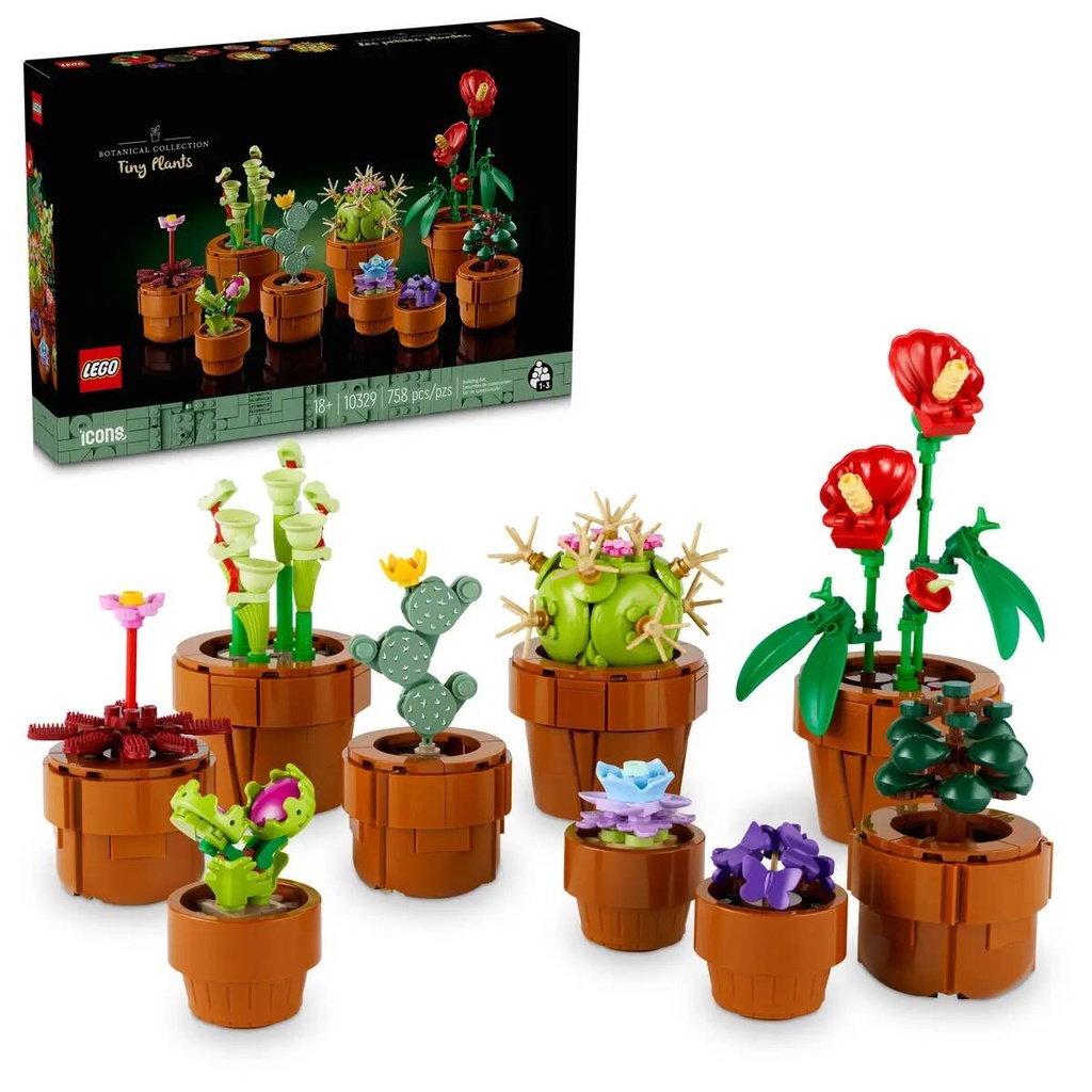 LEGO ICONS - TINY PLANTS NEW