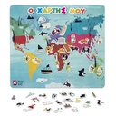 MAGNETIC WORLD MAP