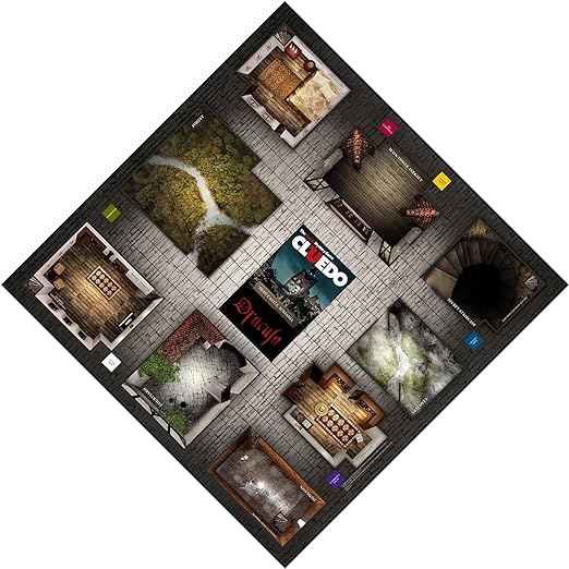 WINNING MOVES: CLUEDO - DRACULA BOARD GAME (WM00257-EN1)