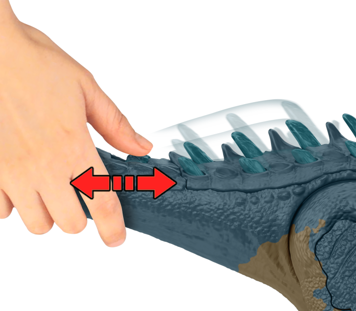 JURASSIC WORLD ALLOSAYROS ME HXOYS & LEITOYRGIA EPITHESHS