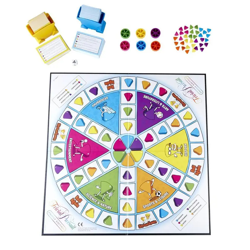 HASBRO TRIVIAL PURSUIT FAMILY EDITION - ΕΠΙΤΡΑΠΕΖΙΟ (GREEK LANGUAGE) (E1921)