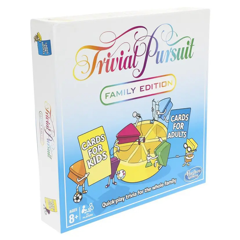 HASBRO TRIVIAL PURSUIT FAMILY EDITION - ΕΠΙΤΡΑΠΕΖΙΟ (GREEK LANGUAGE) (E1921)