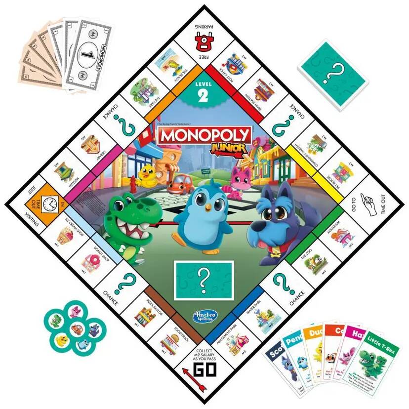 MONOPOLY JUNIOR 2 IN 1 