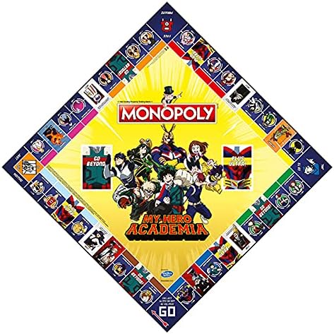 WINNING MOVES: MONOPOLY - MY HERO ACADEMIA (ENGLISH LANGUAGE)