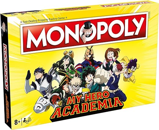 WINNING MOVES: MONOPOLY - MY HERO ACADEMIA (ENGLISH LANGUAGE)