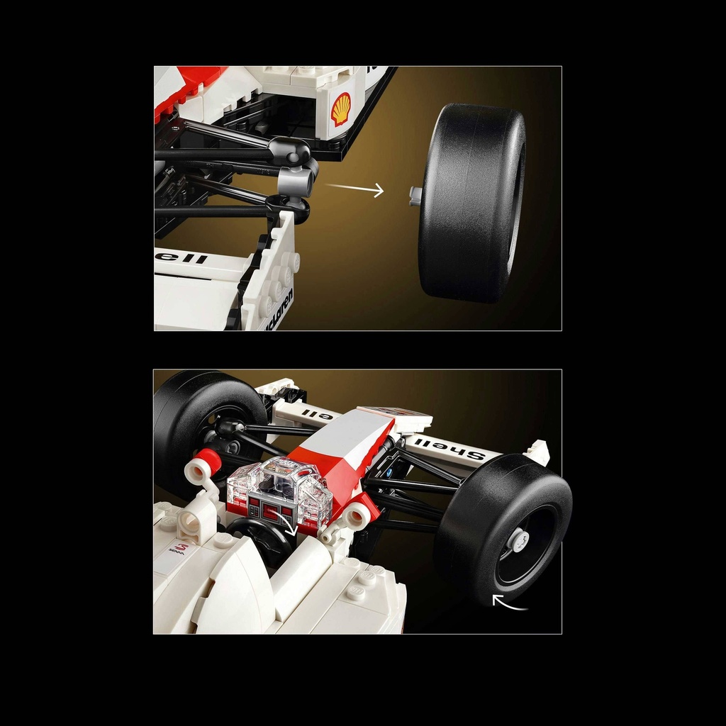 LEGO ICONS - MCLAREN MP4/4 & AYRTON SENNA V29