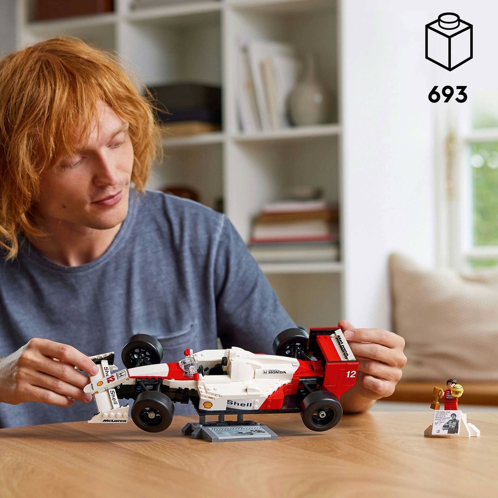 LEGO ICONS - MCLAREN MP4/4 & AYRTON SENNA V29