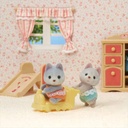 SYLVANIAN HUSKY TWINS