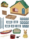 SYLVANIAN LOG CABIN GIFT SET (GREEN ROOF)