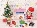 SYLVANIAN MR. LION'S WINTER SLEIGH
