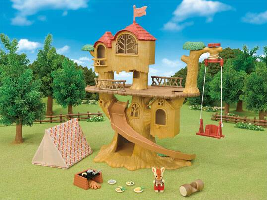 SYLVANIAN ADVENTURE TREE HOUSE GIFT SET -CAMPING EDITION-