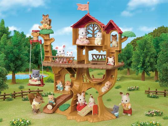 SYLVANIAN ADVENTURE TREE HOUSE GIFT SET -CAMPING EDITION-