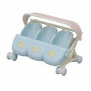 SYLVANIAN TRIPLETS STROLLER