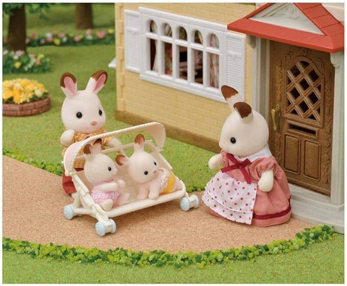 SYLVANIAN TRIPLETS STROLLER