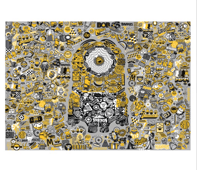 PUZZLE 1000 IMPOSSIBLE MINIONS