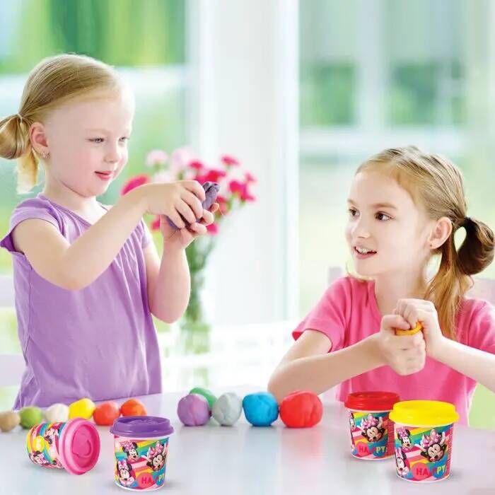 SINGLE DOUGH POT 100gr MINNIE-ASSORTED