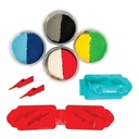 SINGLE DOUGH POT 4OZ WITH FOLDABLE CUTTER CARS