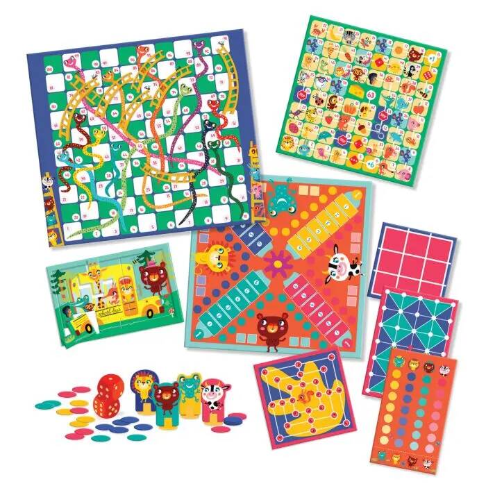 BOARD GAME 10 IN 1 (NEW)