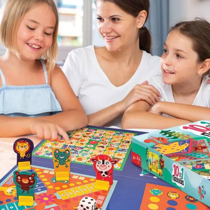 BOARD GAME 10 IN 1 (NEW)
