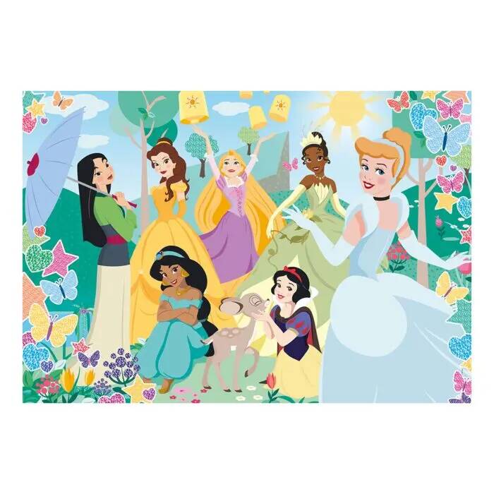 PUZZLE 104 S.C. GLITTER ΠΡΙΓΚΙΠΙΣΣΕΣ