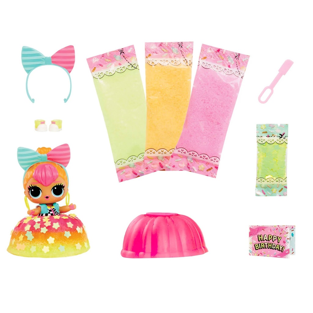 L.O.L. SURPRISE MIX & MAKE BIRTHDAY CAKE ™ DOLL ASST.