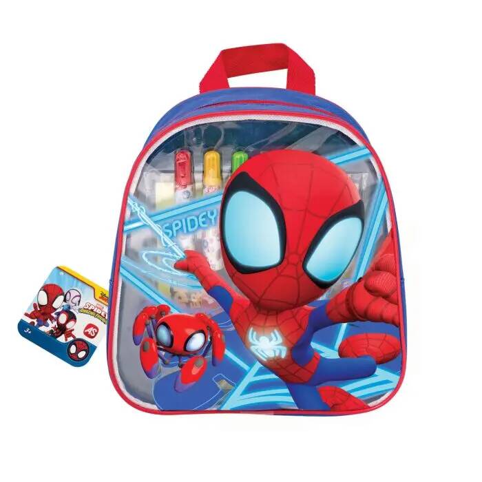 ART SET IN BACKPACK - SPIDEY AND HIS AMAZING FRIENDS