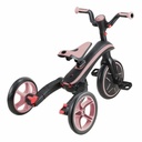 GLOBBER TRICYCLE TRIKE EXPLORER FOLDABLE 4 IN 1 PASTEL PINK